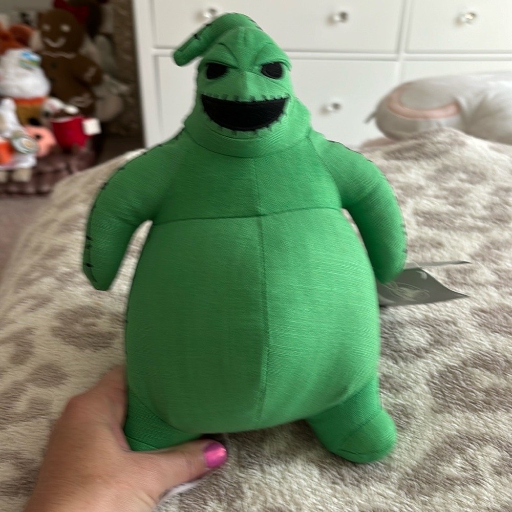 The Nightnare Before Christmas/Disney Oogie Boogie plush Glow in the Dark